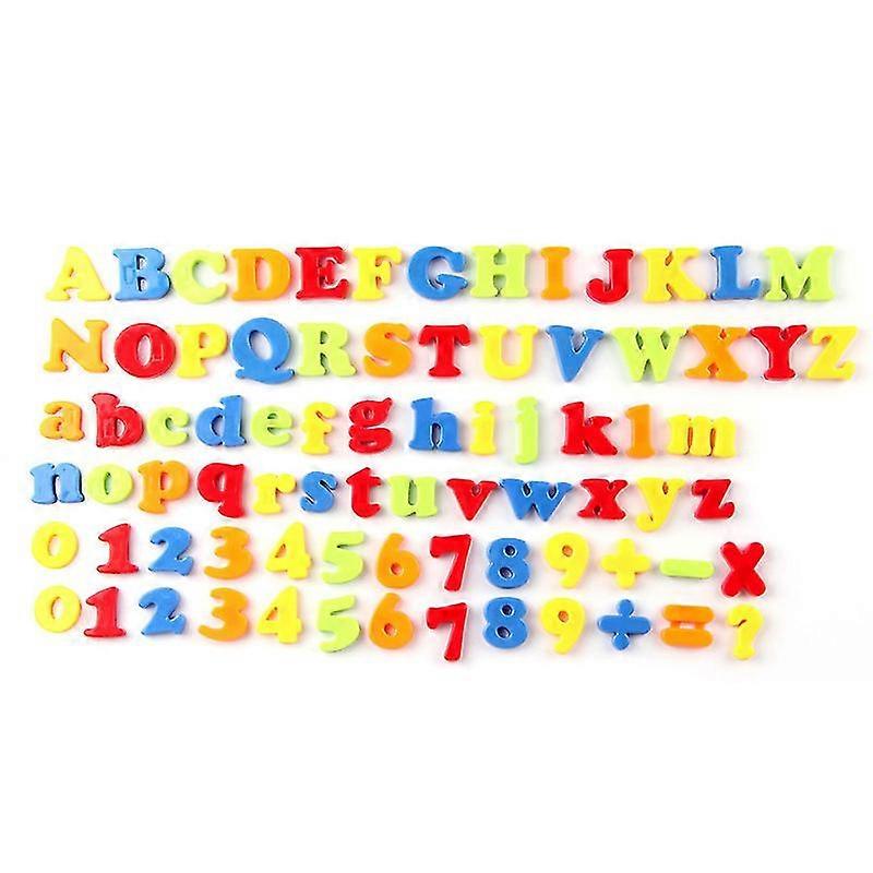 Magnetic Letters And Numbers-plastic Alphabet Magnet Fridge Uppercase Alphanumeric And Math Symbols