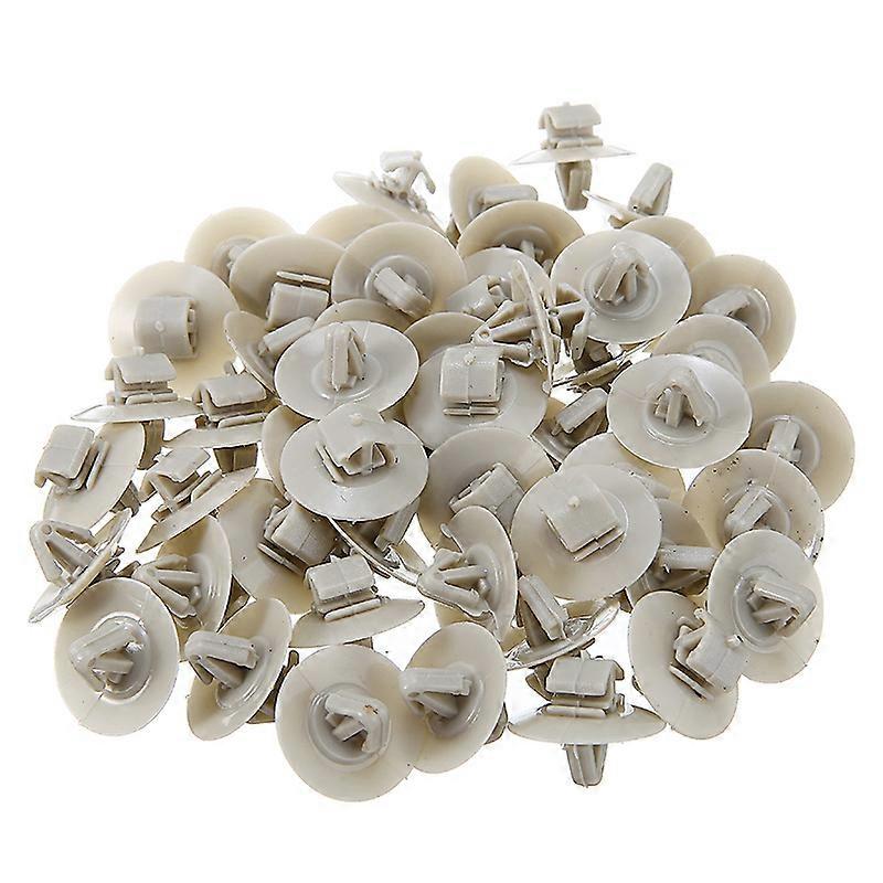 As Shown 100Pcs Clips For Renault Kangoo Trafic Nissan Primastar Opel Vivaro Traffic Side Moulding Lower Pro