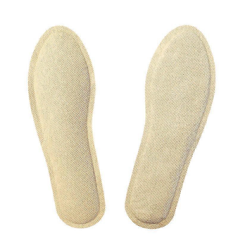 10 Pairs of Men's Heated Insole Non-Rechargeable Heated Foot Pad Self-Heating Insole Foot Warmer (Size 40-44)