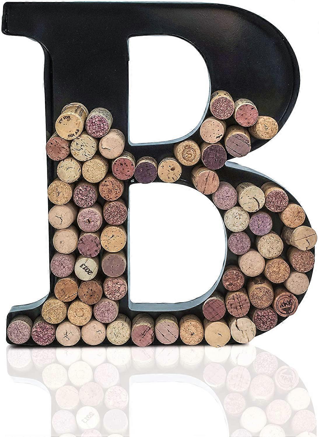 B letter shape Wine Bottle Holder