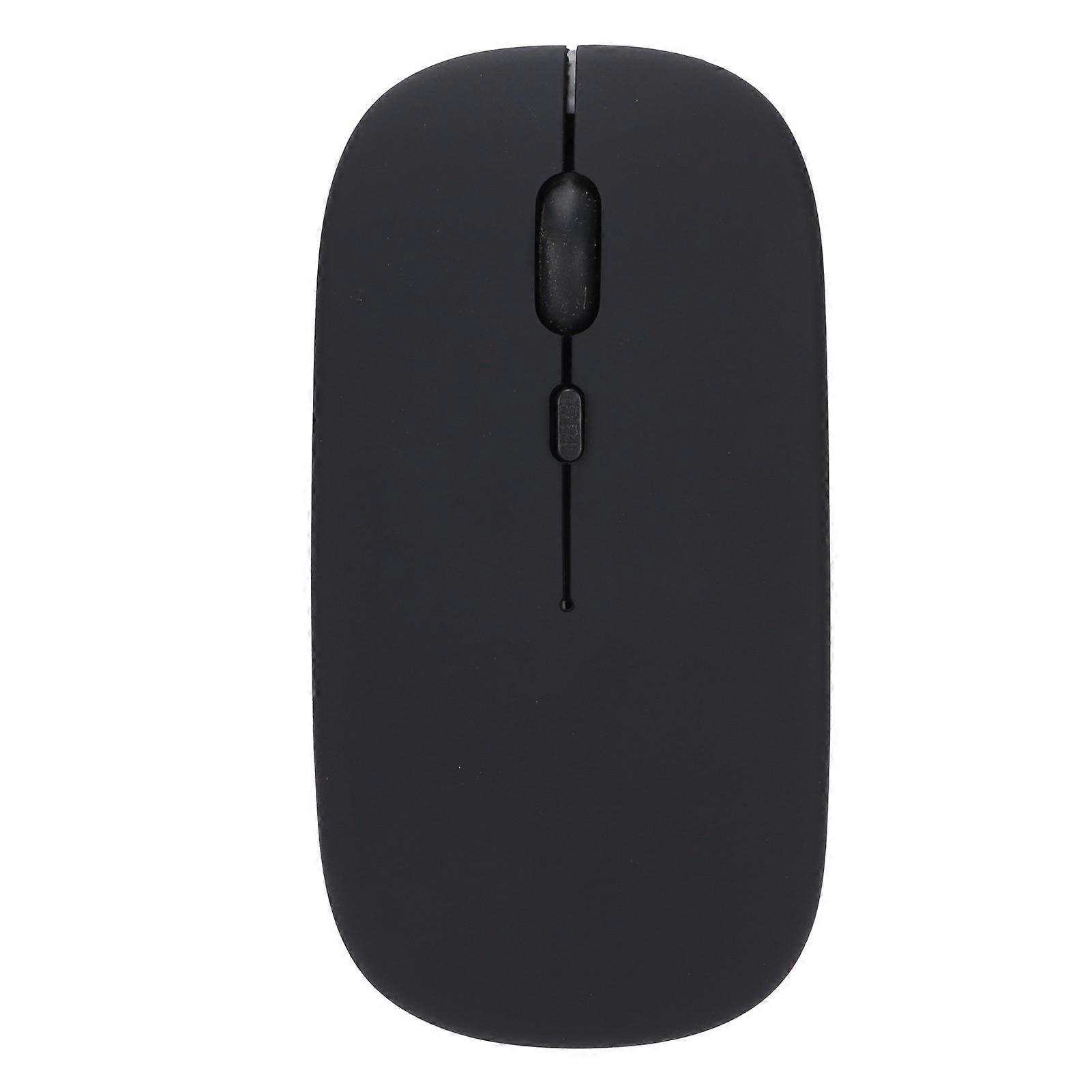 Wireless Mouse Mute Smart UltraThin Portable Gaming Office Computer Accessories(Black )