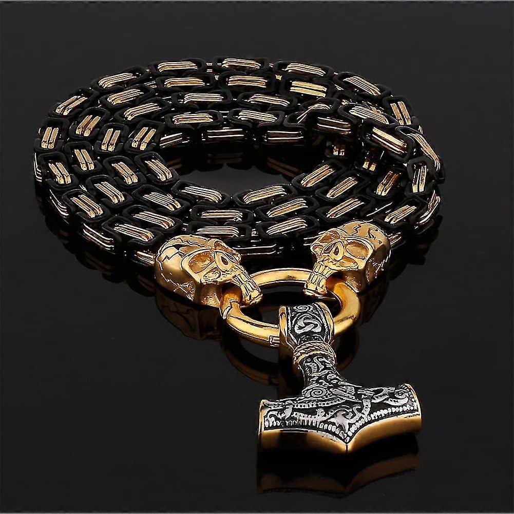 Viking Amulet .925 Sterling Silver Thor Norseman Pendant main image 1