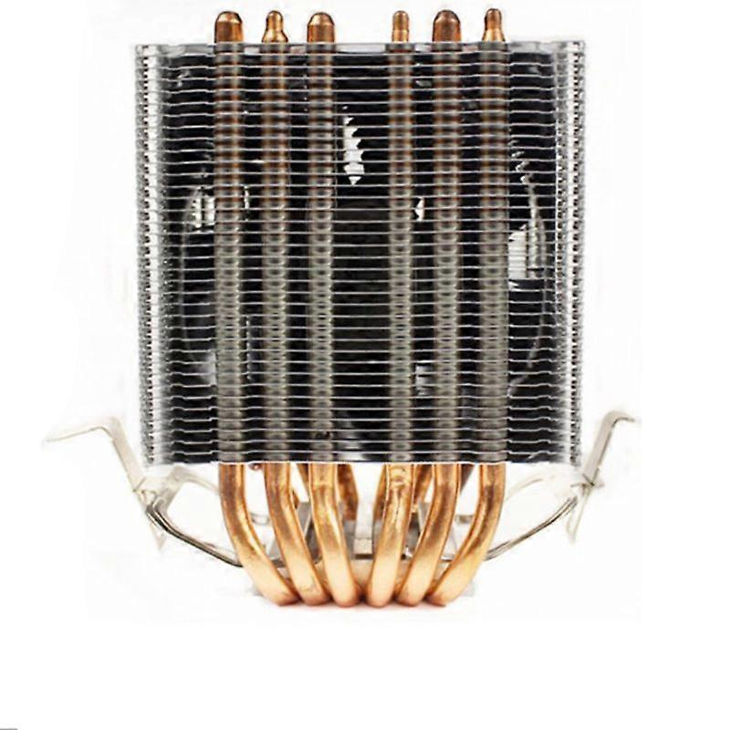 6 Heat-Pipes Dual-tower CPU Cooler RGB Light Support 1/2/3 Mute Cooling Fans 3PIN CPU Fan for Intel AMD