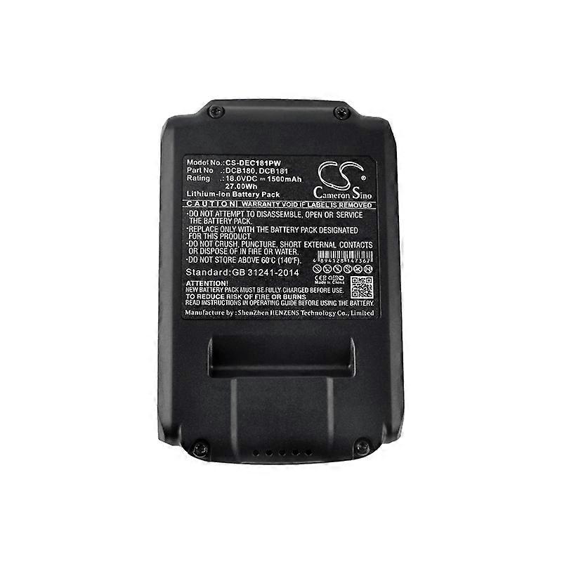 CS 1500mAh Battery For DCD740B  DCD780  DCD780B  DCD780C2  DCD780L2  DCD785C2  DCD785L2  DCD980L2
