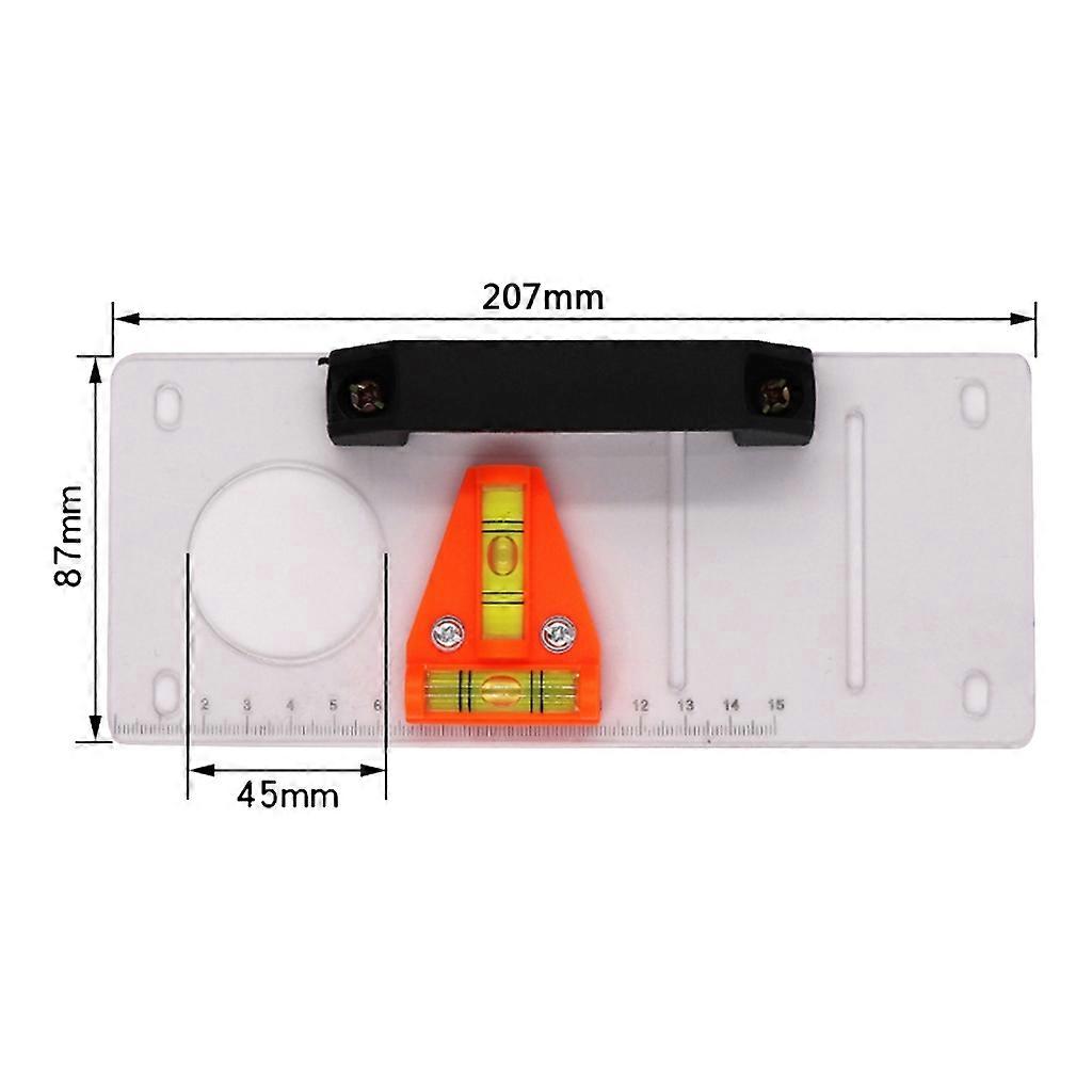 Cut Level Template Mark Drywall Electrical Box Cutout Locator Oscillating Tools