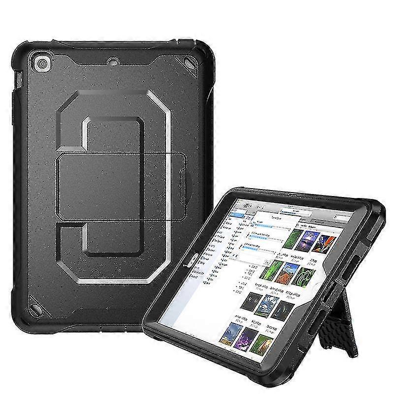 Cht-anti-fall And Anti-vibration Flat Protective Cover For Apple Ipad Mini 1/2/3 Protective Shell, Full Body Protective Silicone Cover,with Bracket
