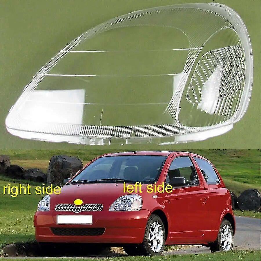 Εξαιρετικό εξαιρετικό για Toyota Yaris 1999, 2000, 2001, 2002 Κάλυμμα προβολέων, μπροστινοί προβολείς, διαφανή αμπαζούρ, μάσκες κελύφους λαμπτήρων, plexiglass