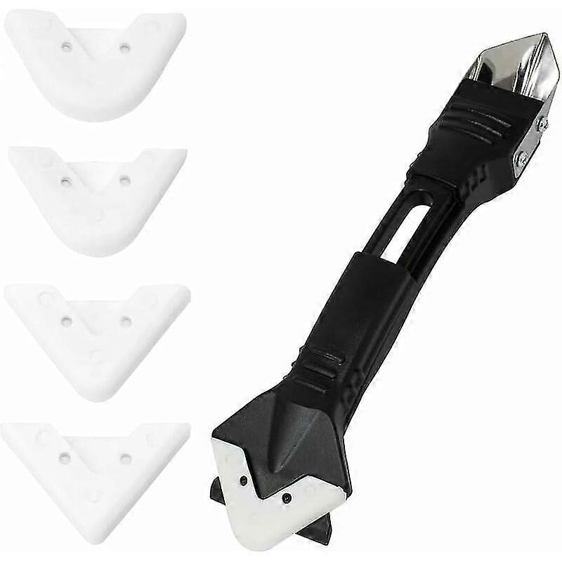 Professional Caulking And Renovation Kit - Complete Silicone Shaving Tool, Including Cartridge Opener And 5 Different Joint Sizes - Perfect Equipment