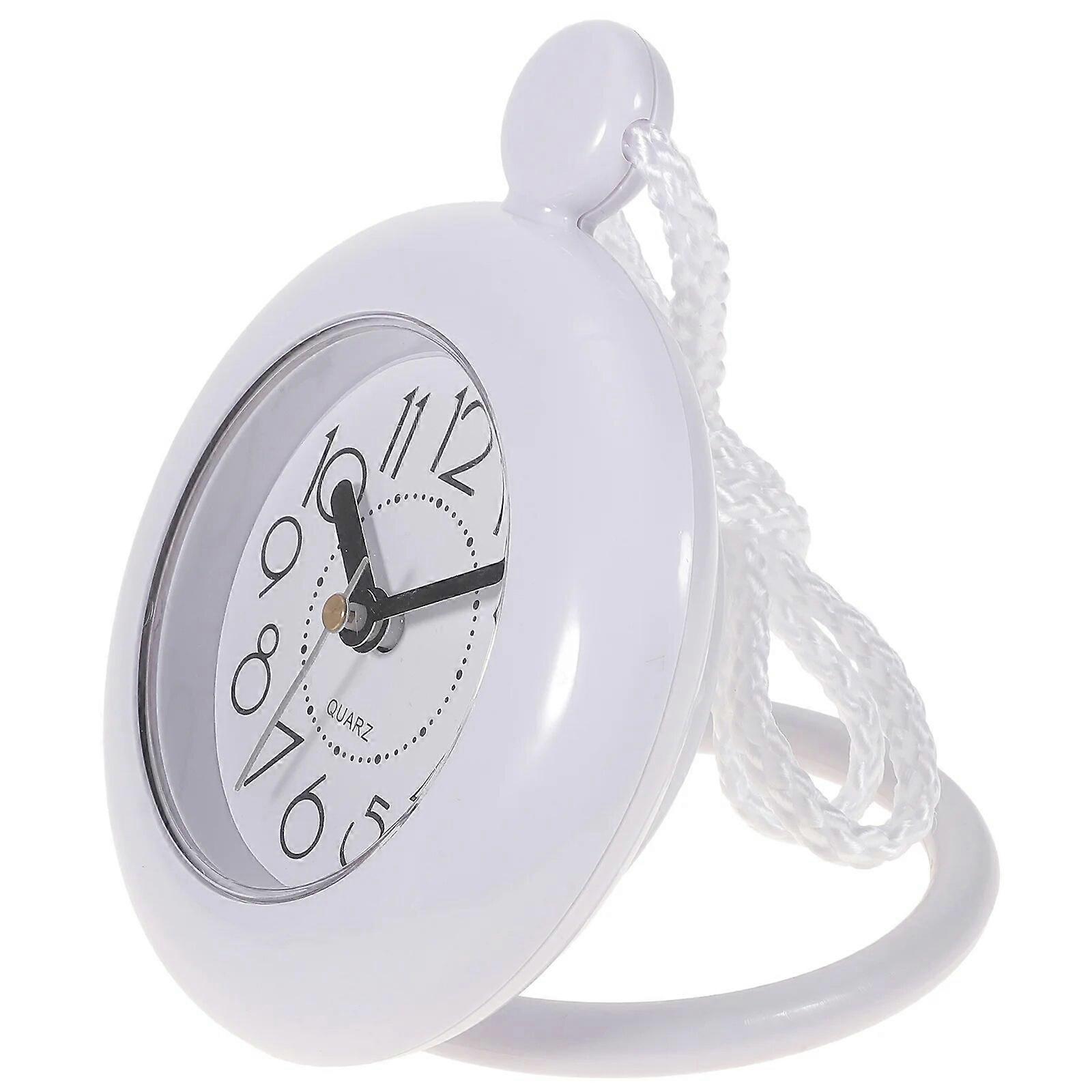 Waterproof Bathroom Wall Hanging Clock Decorative Clock for Home Without
