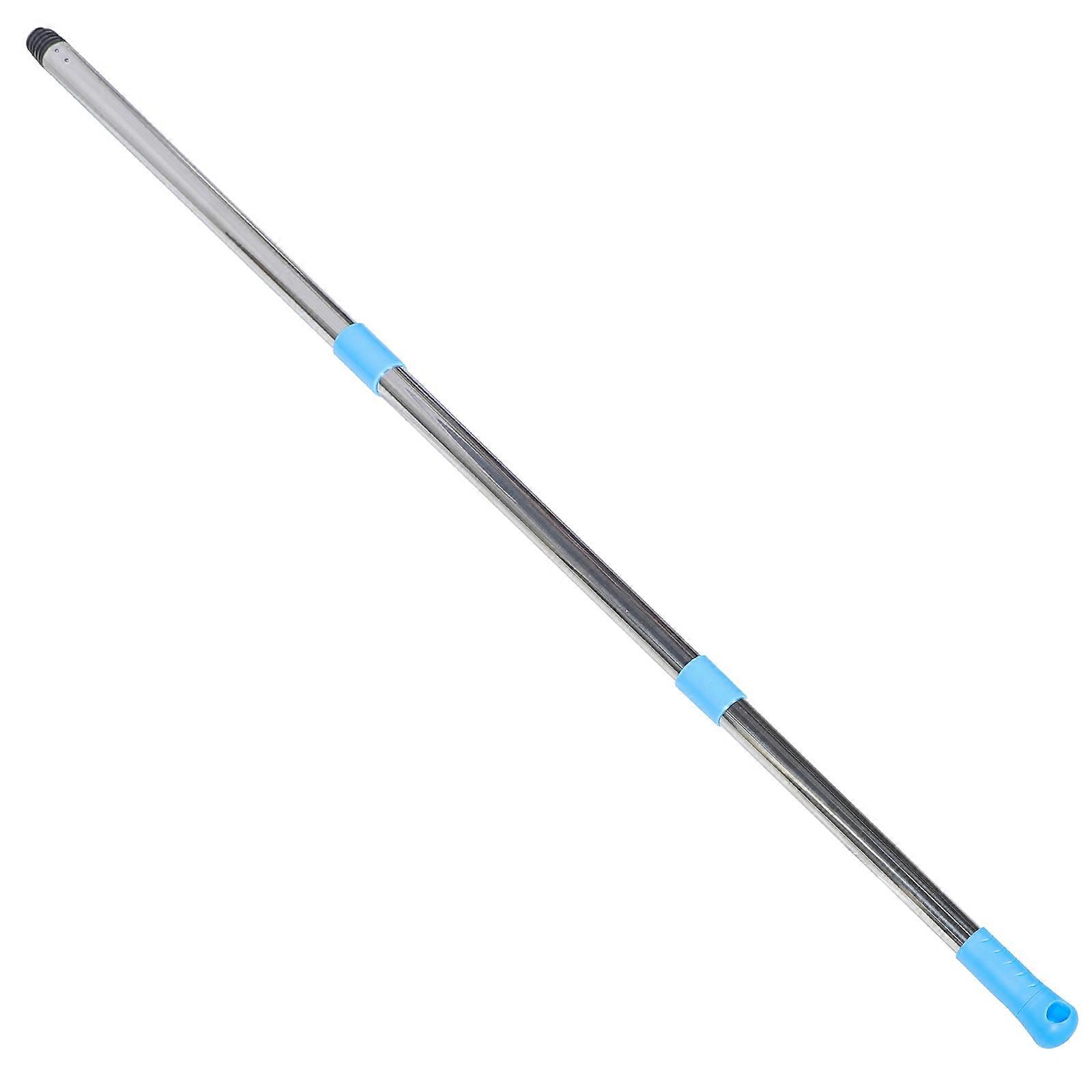 Mop Stick Mop Replacement Pole Floor Mop 3 Section Rod Mop Accessory Mop Head Replacement Stick