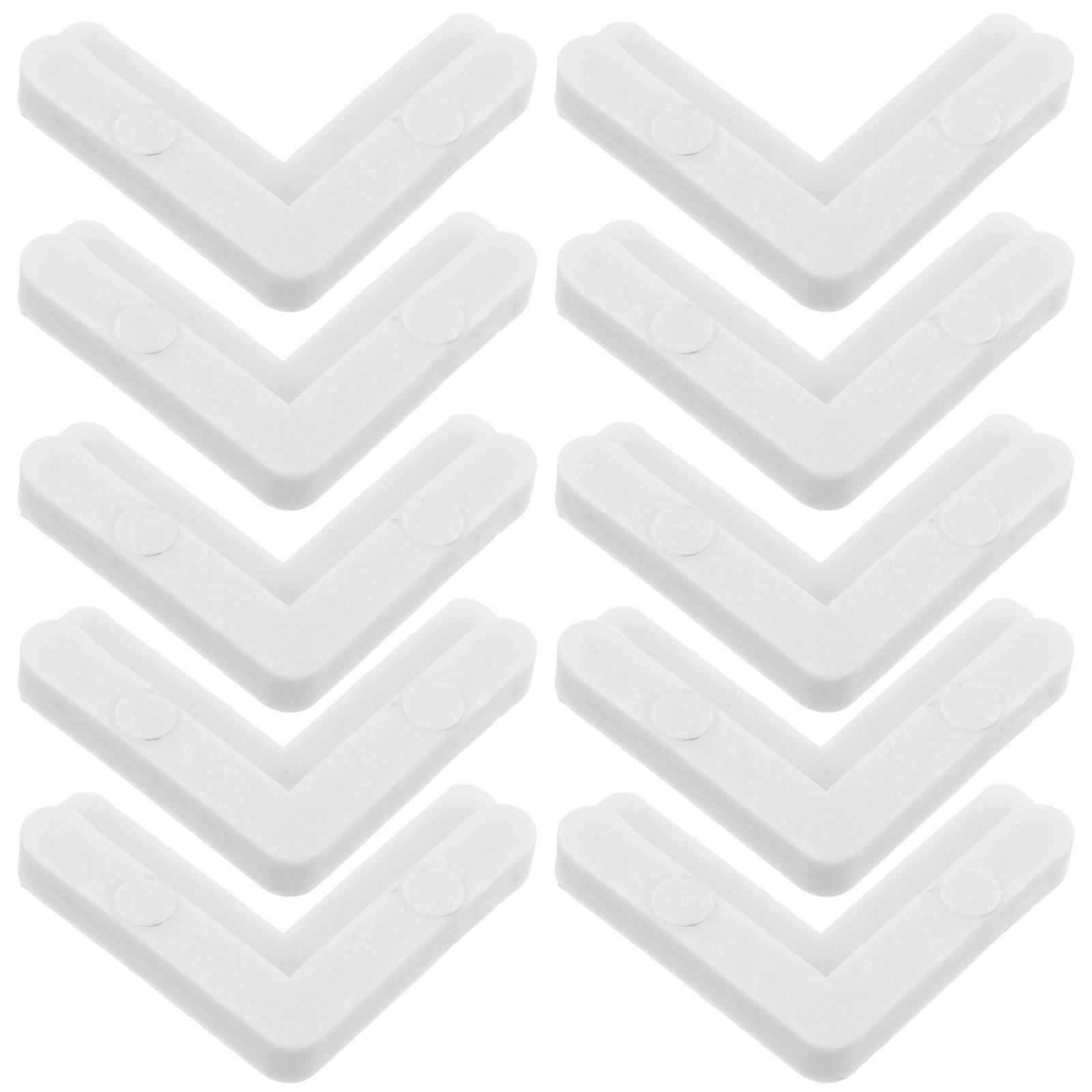 10pcs Screen Window Corner Braces 90 Degree Internal Angle Brackets Joint Fastener
