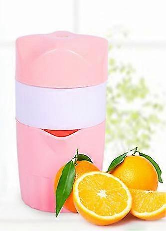 Pink 2pcs Manual Juicers, 2pcs Juicer Easy Juice Squeezer Manual Portable Juicer Kitchen Tool