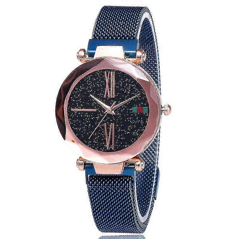 レディストック女性スタースターダイヤモンドレディ磁気ストラップ女性カジュアルウォッチ