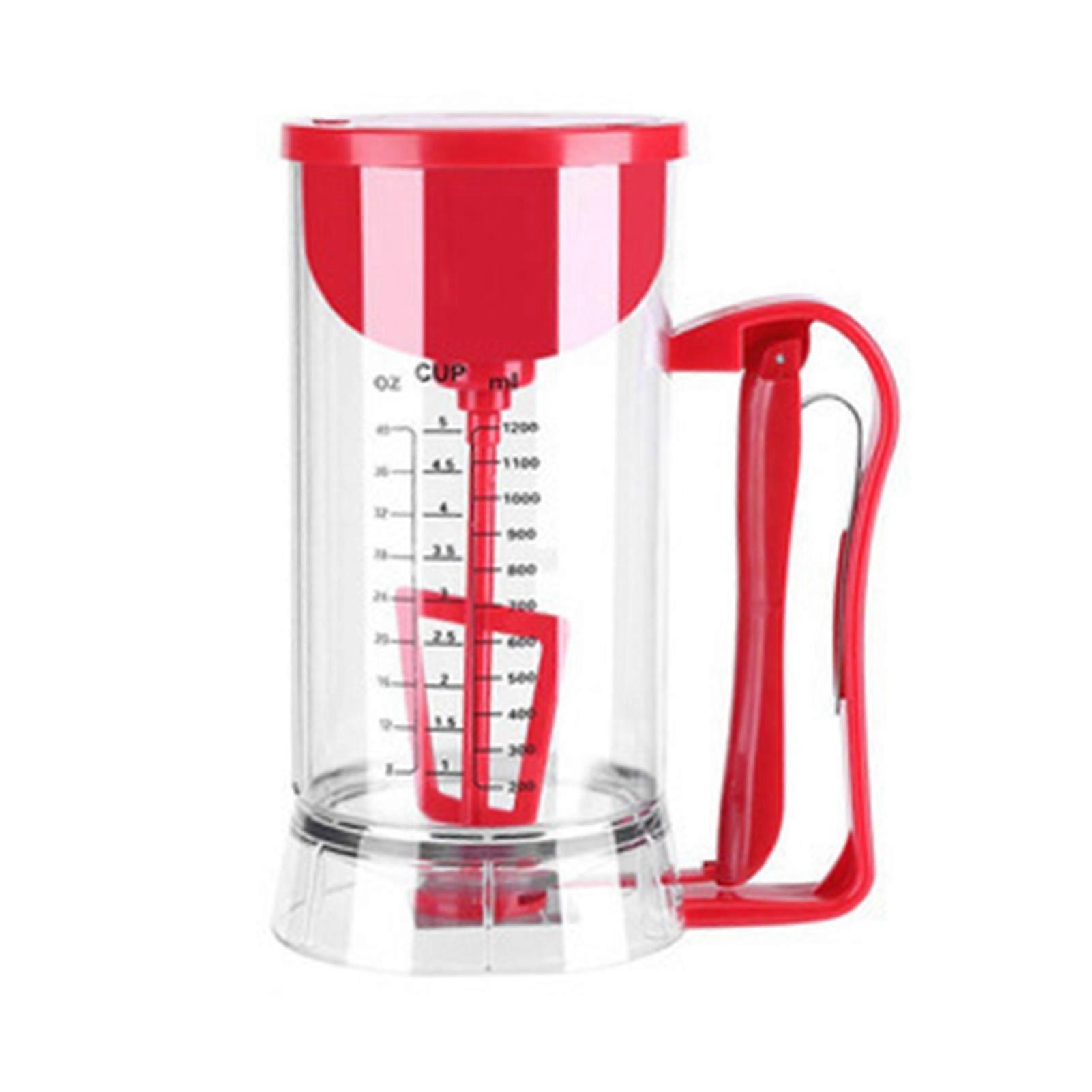 1500ML Electric Batter Dispenser Cordless Battery Powered Pancake Mixer Separator Baking Tool for Kitchen Use