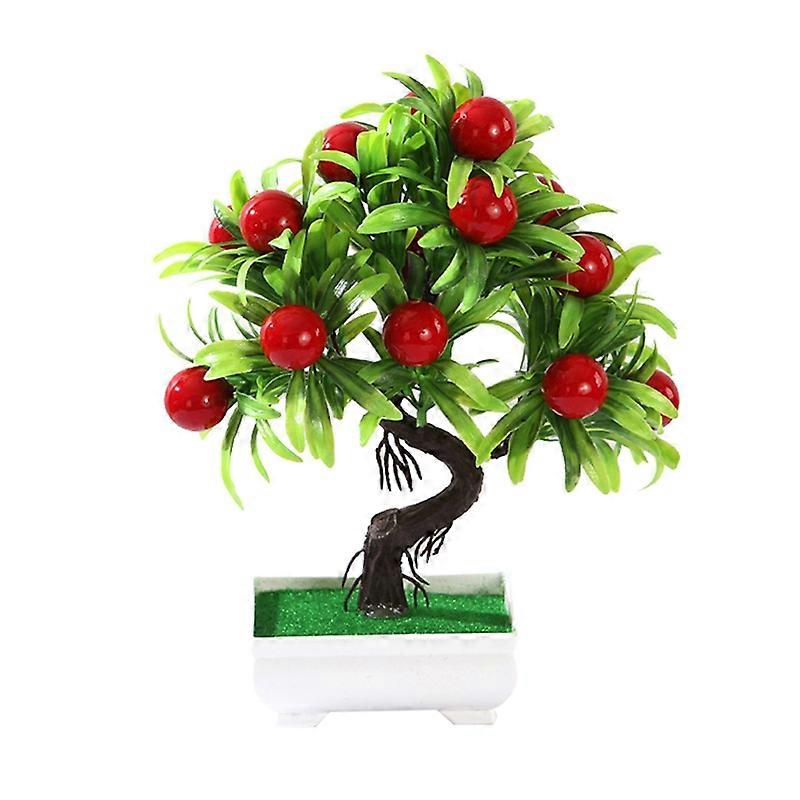 1 Pcs Artificial Flower Simulation Different Shape High Quality Plastic Home Decor Artificial Fruit Tree for Home JIKAIX