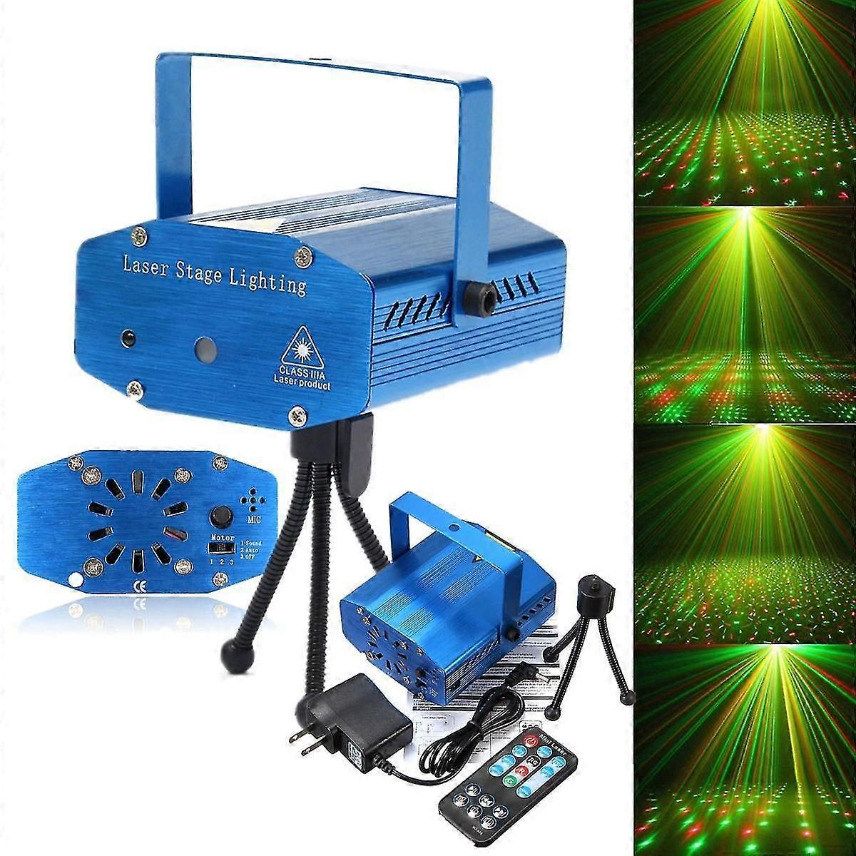 Mini Led Laser Projecteur Scène Effet De Lumière Strobe Lazer Dj [XH]