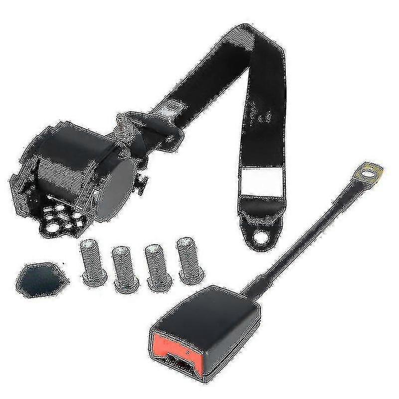 Three-point Car Seat Belt Fully Automatic Retractable Driver's Seat Belt Three-point With Base Socket