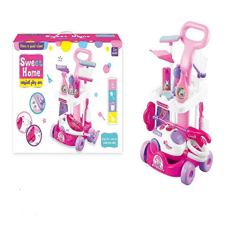 لعب ألعاب المنزل بالجملة تنظيف الألعاب مع كنس ألعاب الأطفال الكهربائية