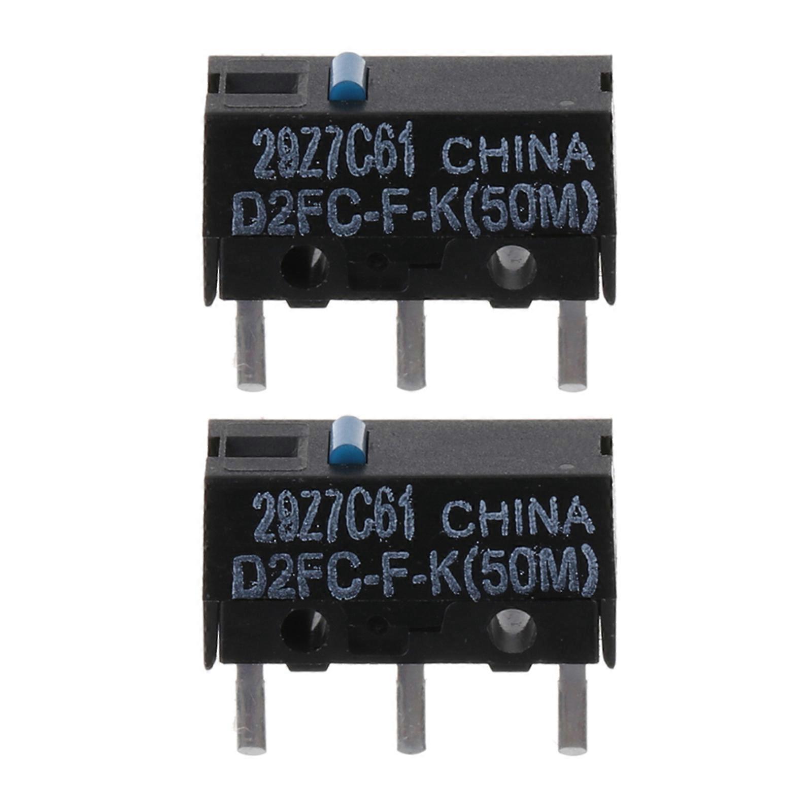 Mouse Micro Switch D2FC-F-K (50M Clicks) Mouse Button Blue Dot 2PCS/10PCS