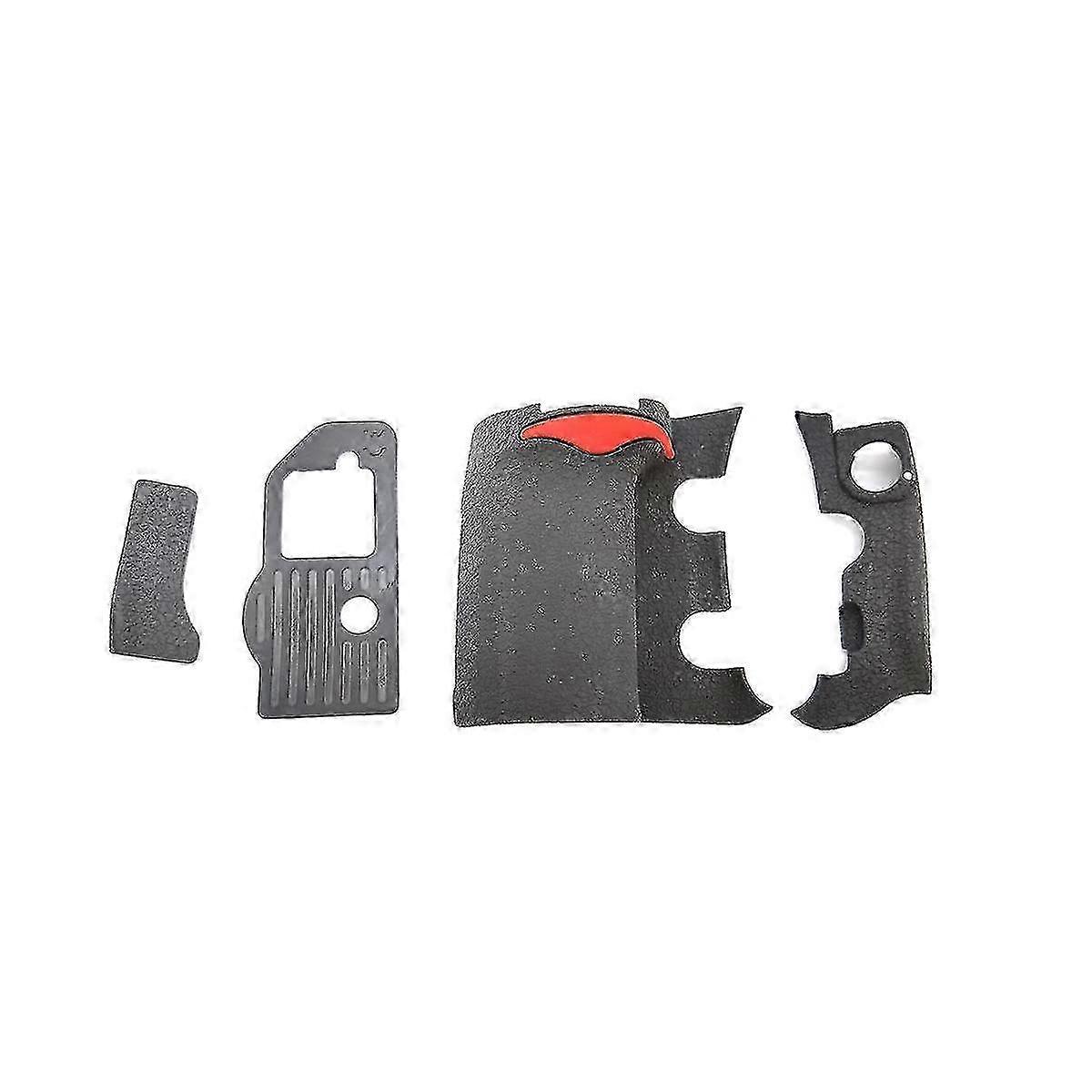 New 1 4 Pieces Grip Rubber Cover Unit for D300S Digital Camera Body Rubber Shell + Tape