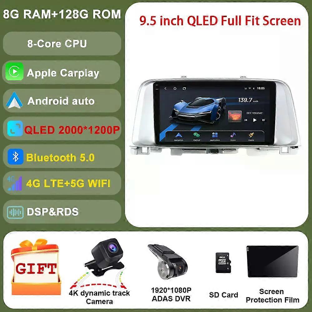 For Kia K5 Kia Optima 2016 2017 2018 Wireless Carplay Auto 8 Core Cooling Fan Android 8g+256g Dsp Car Radio Multimedia Player