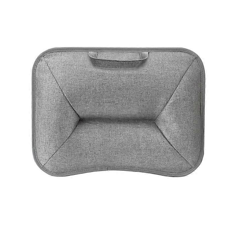 Lap Desk with Cushioned Pillow for Laptops - Portable Writing Tray for Office Work, for Home & Travel Use with Handle