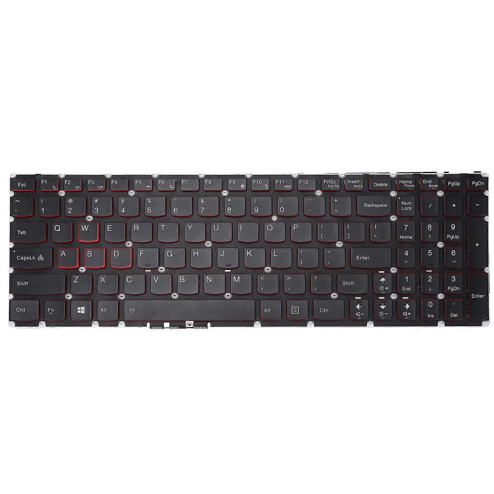 Replacement Keyboard 102 Keys ABS Aluminium Strong Compatibility Easy Operate Laptop Part