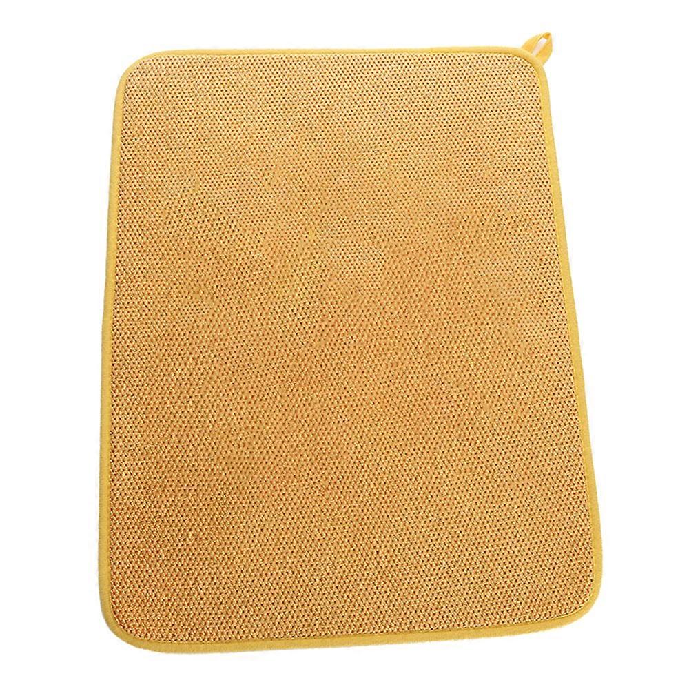 Dish Mat Microfiber Dish Drying Mat, Super Absorbent,Microfiber Dish Drying Mat