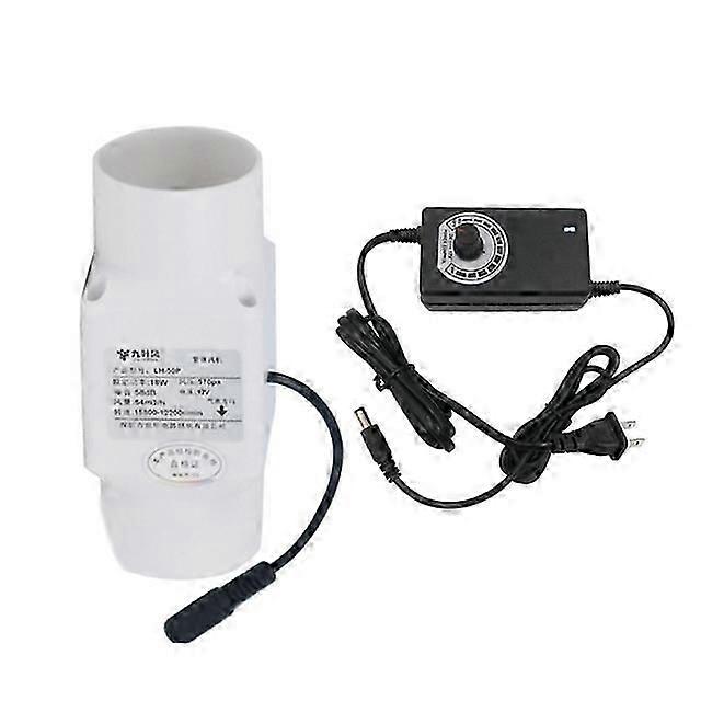 Ventilador de ventilação de duto de 2 polegadas 50mm Exaustor para cachorro Pet House Kitchen Tent