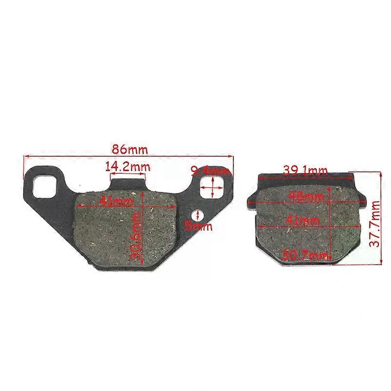 Motorcycle BRAKE PADS 49cc - 250cc ATV Quad Go Kart most chinese Dirt Pit Bike scooter Hydraulic brake PADS DDRR
