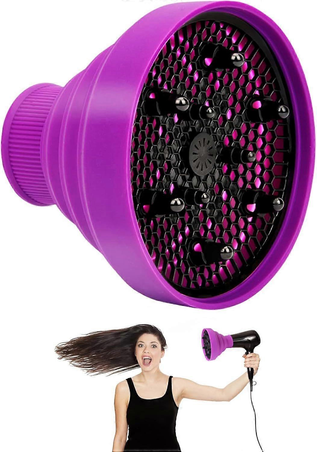 Hair Dryer Diffuser,Universal Hair Diffuser,Foldable Loop Diffuser,Universal Foldable Hair Diffuser,Silicone Hair Dryer Diffuser,Universal Hair Diffu