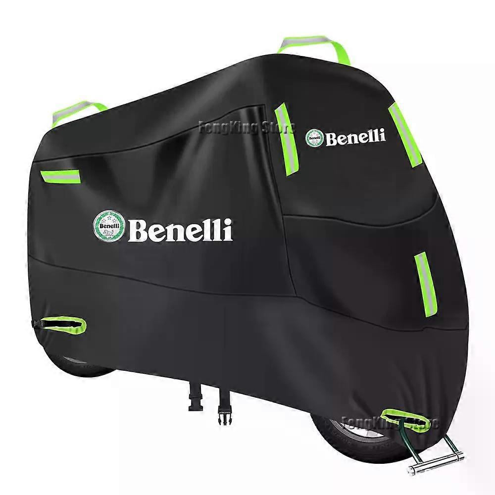 ل BENELLI TNT125 TNT135 Jinpeng 502 TRK502 غطاء دراجة نارية واقية من الأشعة فوق البنفسجية واقية من الغبار والثلج في الهواء الطلق غطاء مقاوم للمطر