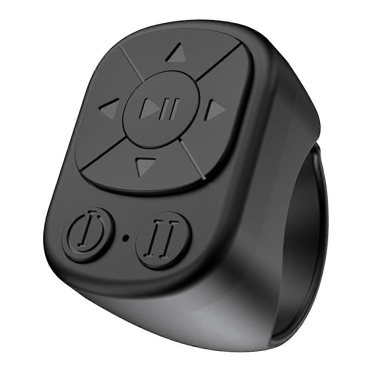 Scrolling Ring Remote Control for ,Bluetooth Page Turner for Smartphone,Camera Shutter Short Video