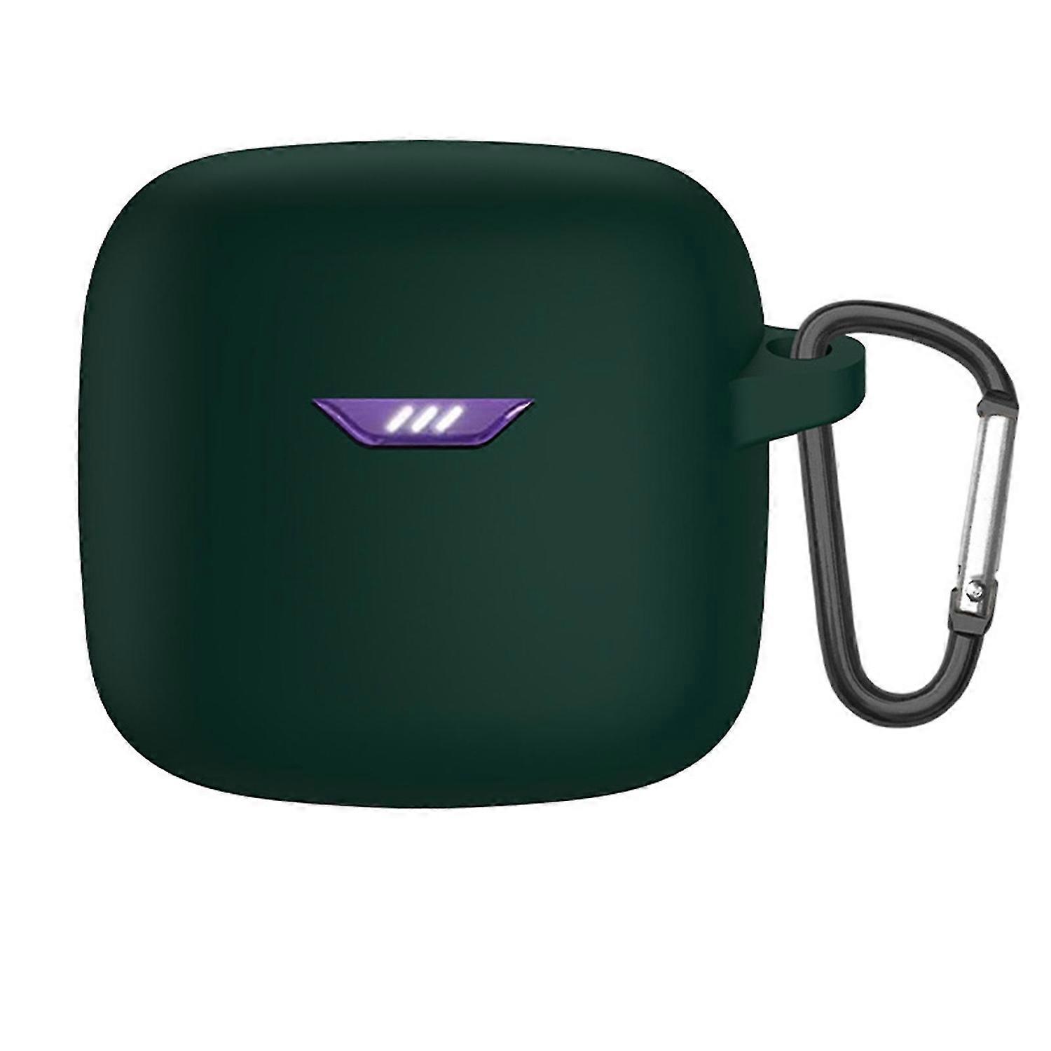 Earphone Case Scratch-resistant Waterproof Shockproof with Hook Soft Silicone Protective Cover for J