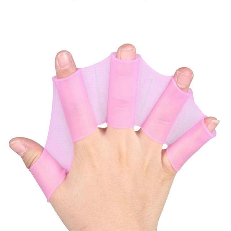 Swimming fins 1 pair of unisex frog-shaped silicone swimming fins gloves for water sports
