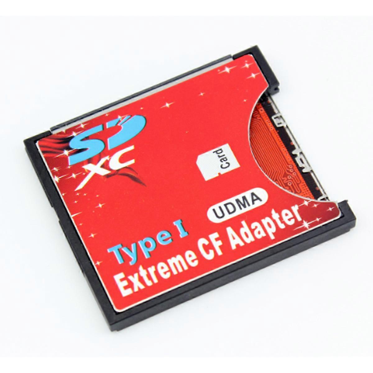 High Speed WiFi SD to CF Card Adapter SD MMC SDHC SDXC Slot to CF Type I Card Adapter