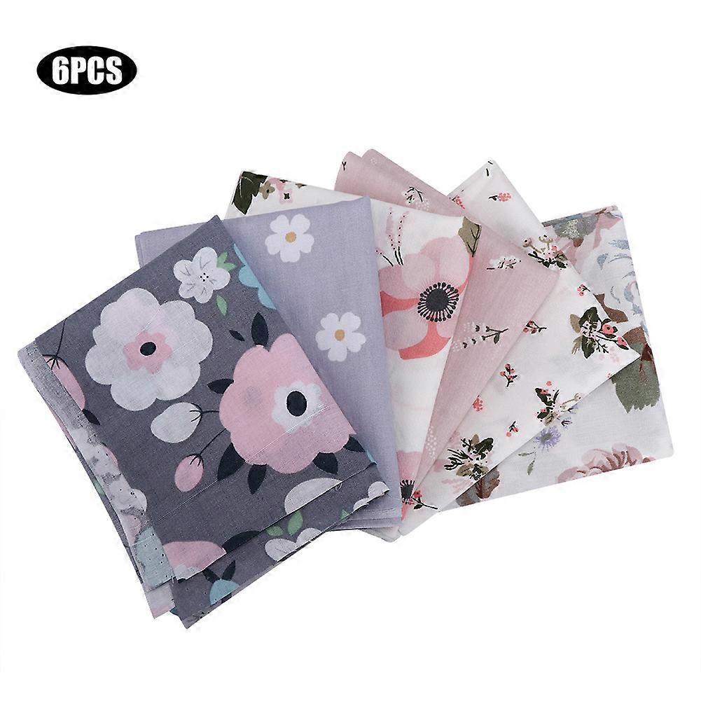 Cotton Fabric, Flower Pattern, DIY Material