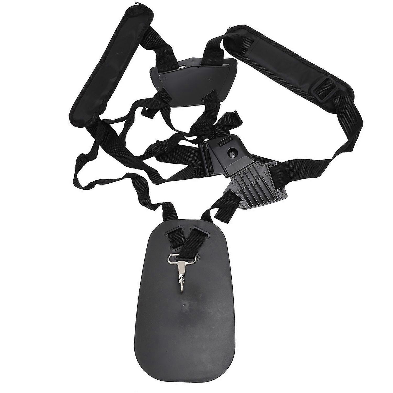 Trimmer Double Shoulder Strap Widened Thickened Adjustable Lawn Mower Harness Strap for Heavy Duty G