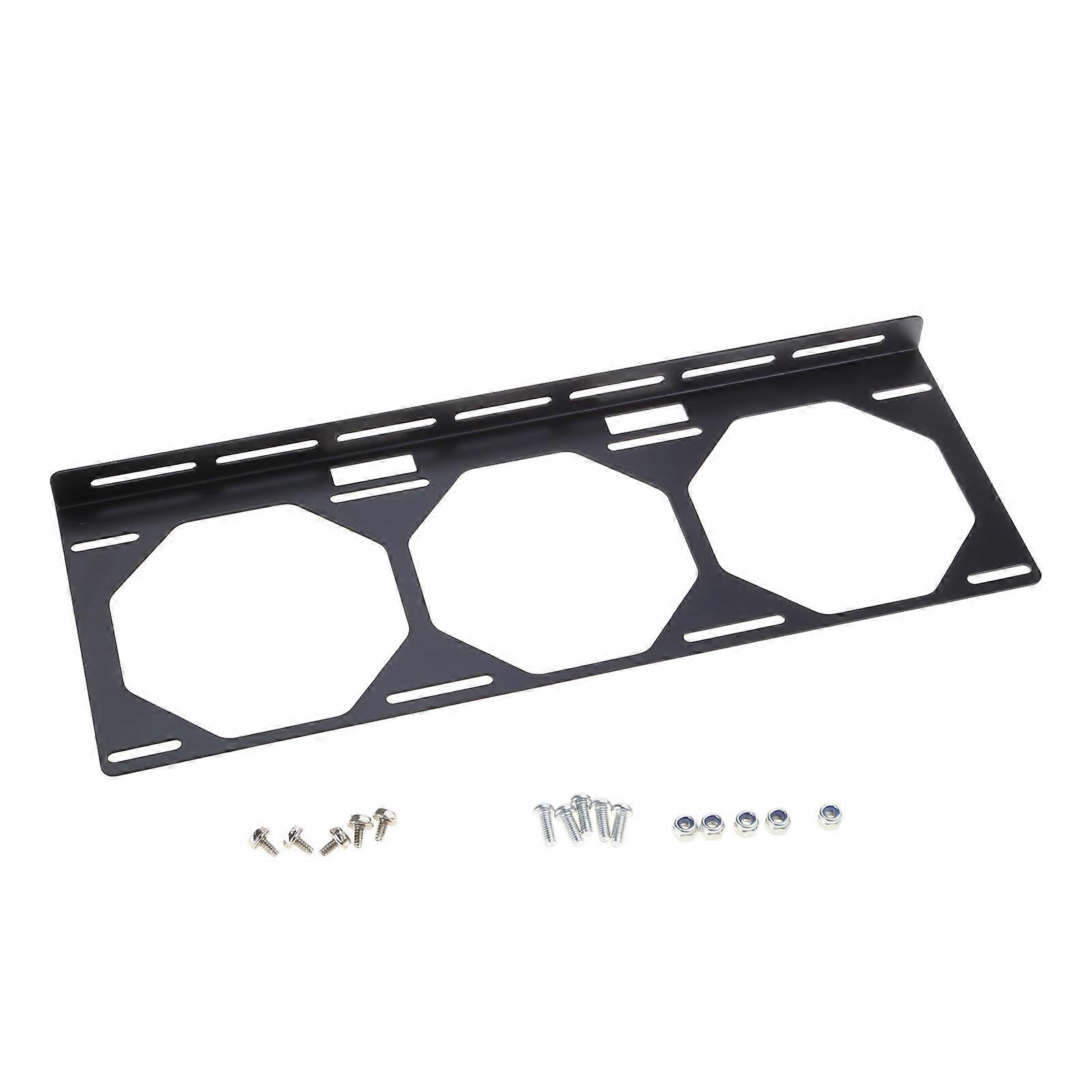Space saving Fan Holder for 12cm 24cm 36cm Fans Maximize Air Circulation in Desktop Cases Radiator Bracket