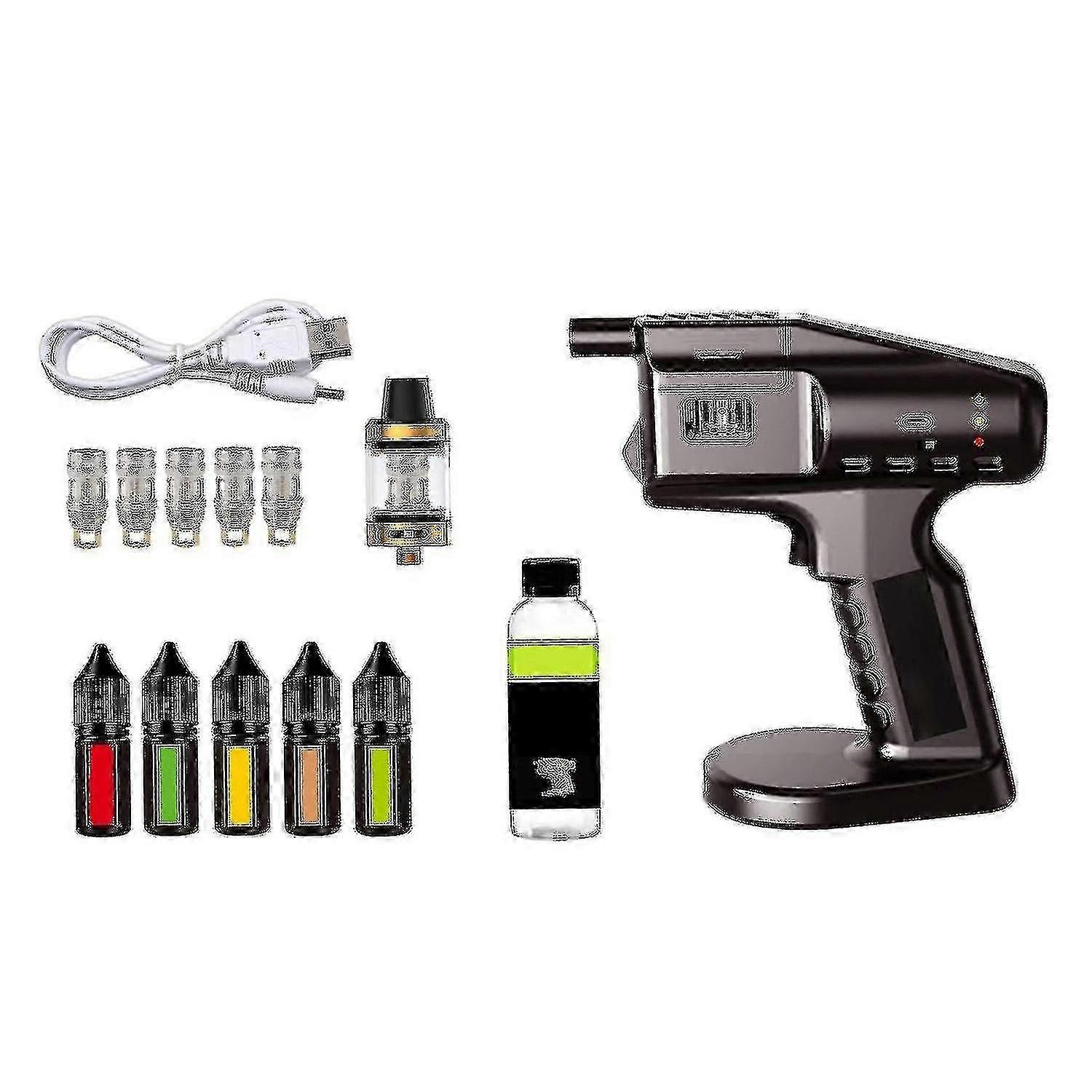 Handheld Cocktail Bubble Maker Infuser Machine With Accessories For May 5.15