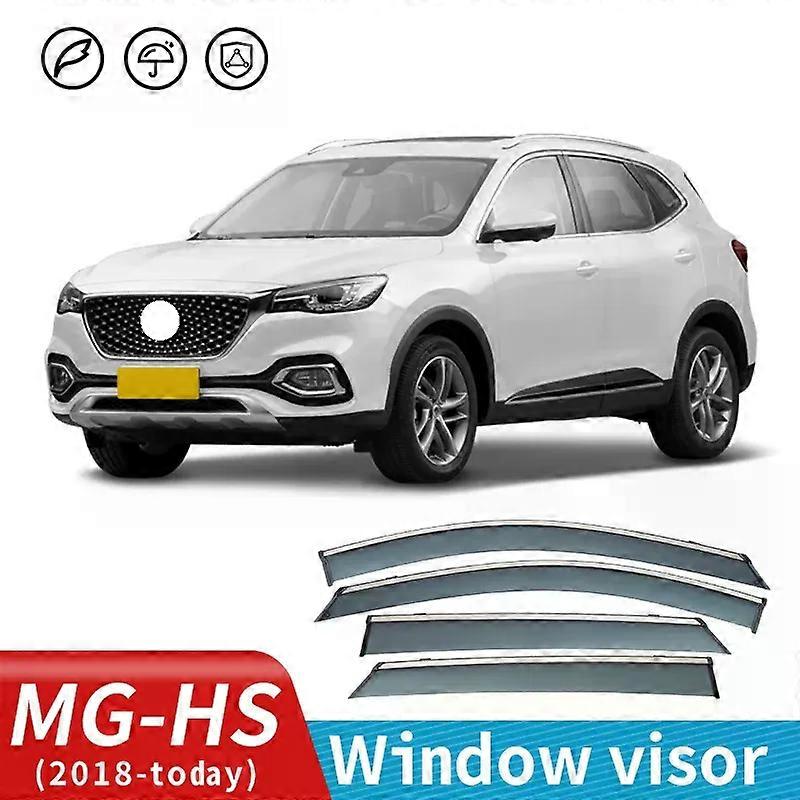 חל על עבור MG HS AS23 2018-2022 מגן חלון גווני אוורור מגן אוורור מסיטי רוח מגן מגן גשם גוונים מגן