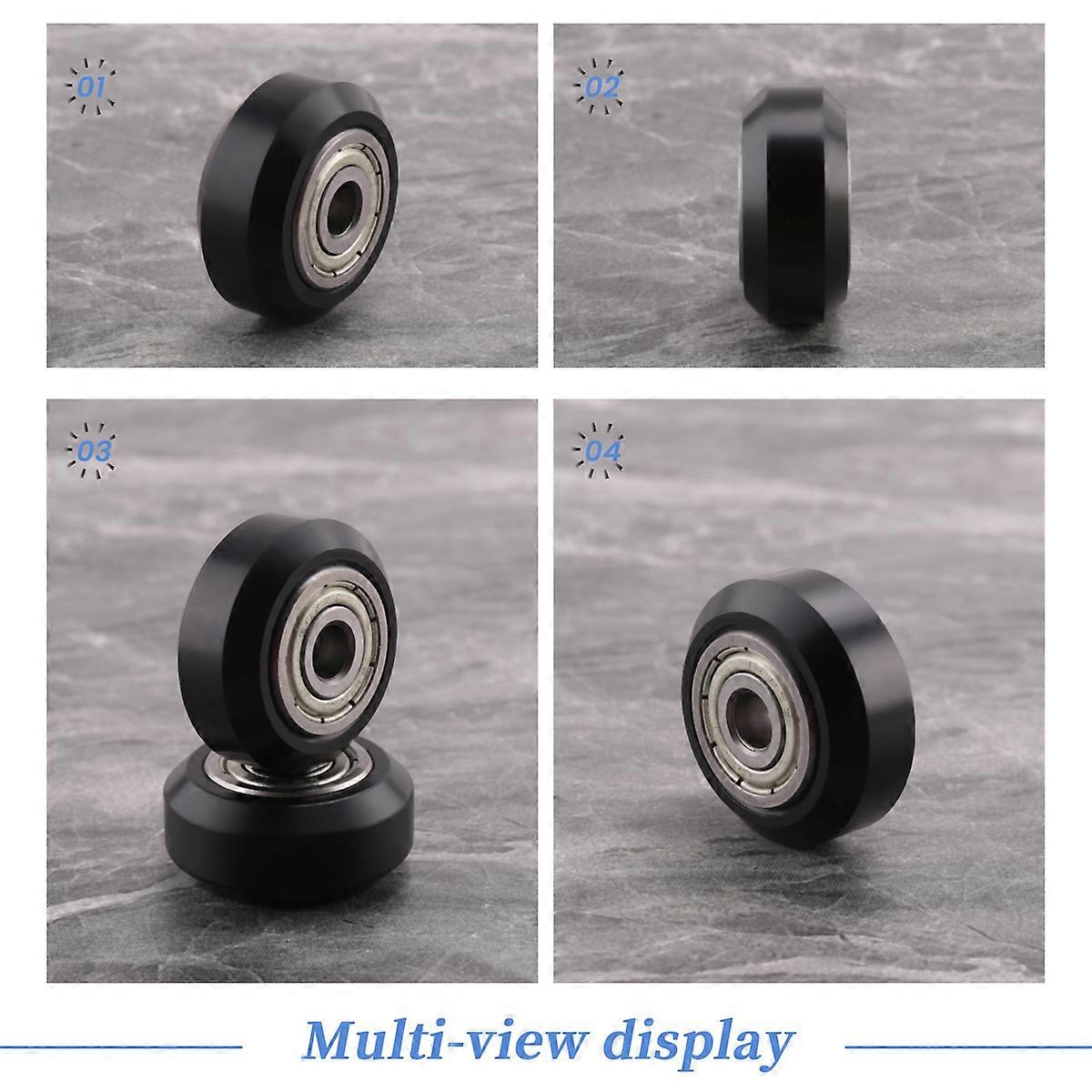 [13db / csomag] 3D nyomtató POM szíjtárcsa kerekek 625Zz lineáris csapágy Ulley passzív kerek kerékgörgő C-hez