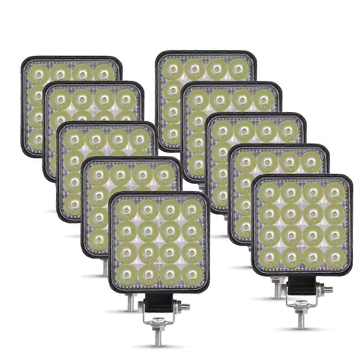 12V 24V Led Light Bar 48W Work Light Bar Square Spotlight for