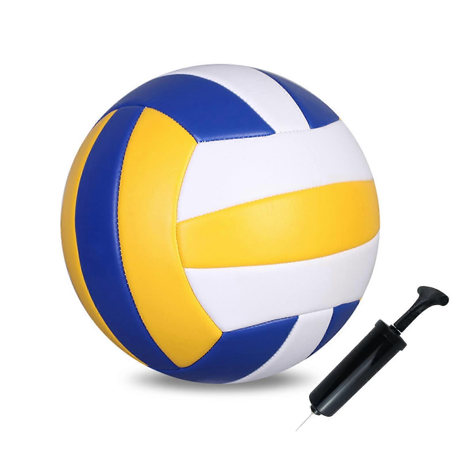 Official thickened PU volleyball, suitable for indoor training games and outdoor beach pool games