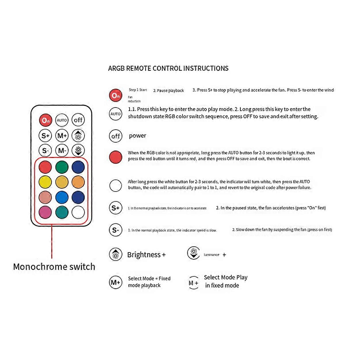 MH-10ARGB Controller Dual 10-Bit Wireless Controller