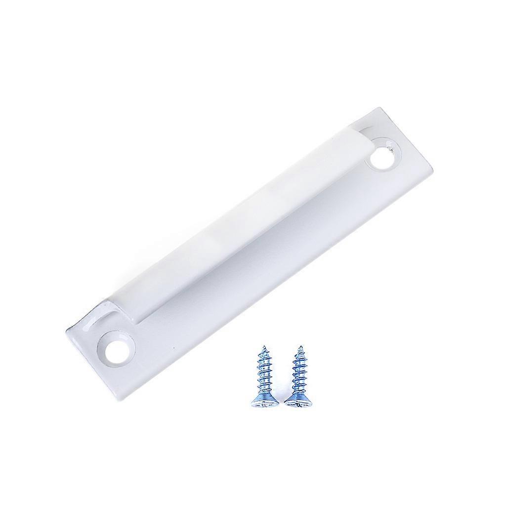 Aluminum Alloy Door Handle Push-pull Balcony Gate Window Pulls Knob Furniture Ivory