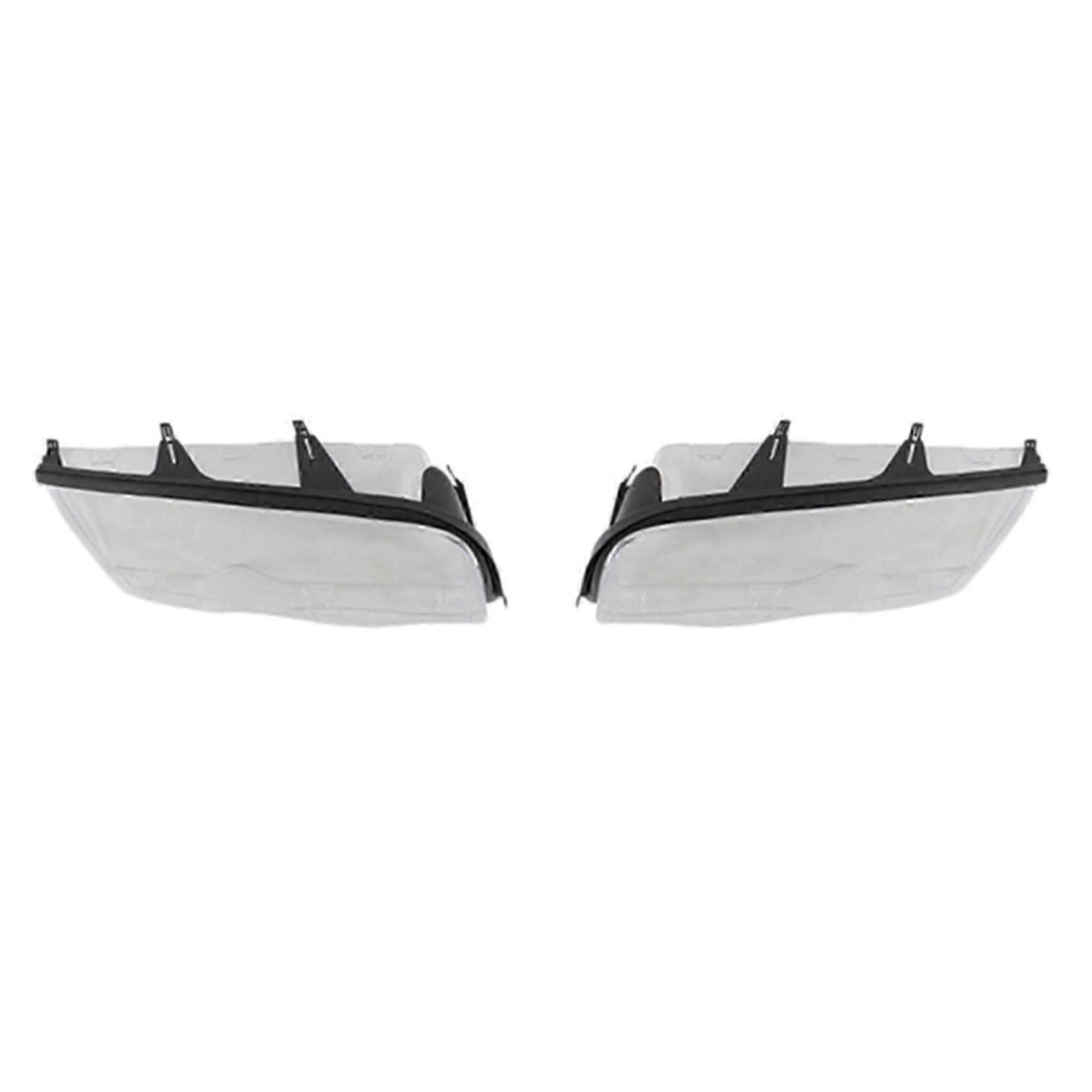 1 Pair Replace Headlight Clear Lens Cover&Gasket for - E46 4 Door 3 Series 1998-2001