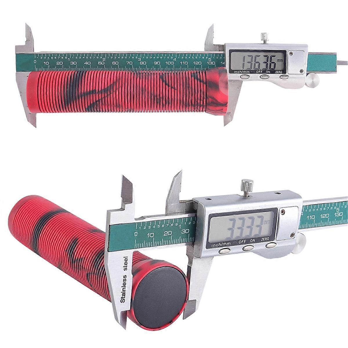 1ペアバイクハンドルバーグリップカバー滑り止めラバーハンドルバーカバー22.2mmハンドルバースクータークルーザーロードアーバン、E