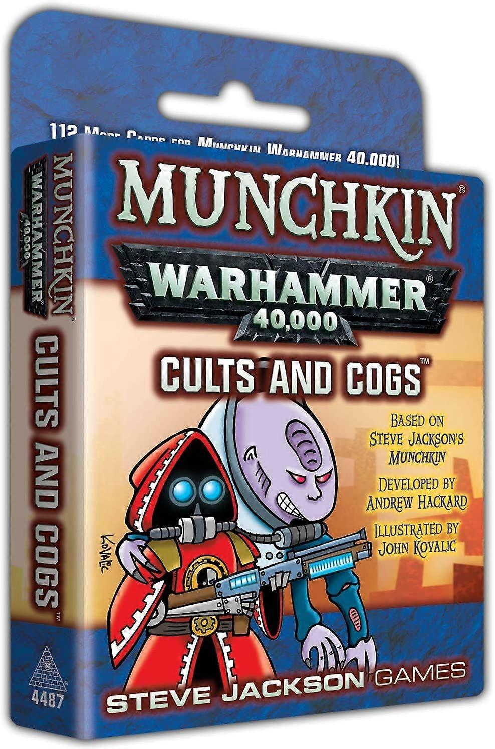 Munchkin Warhammer 40000 Cults and Cogs Expansion Pack