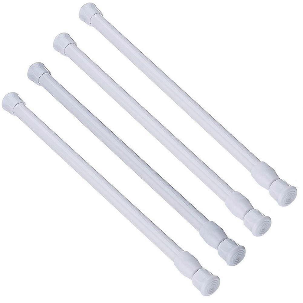 4 Pieces Short Curtain Rods for Windows 27' to 40'